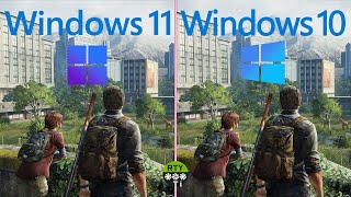 Windows 10 vs Windows 11  Which is Better for Gaming [upl. by Enyr]