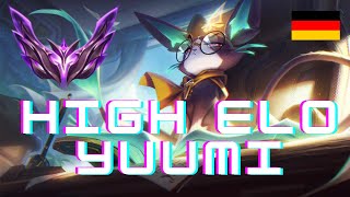 Yuumi Guide german 🥇 Support Master Elo Gameplay Analyse Tipps Runen 2023 Ranked ZERI YUUMI COMBO OP [upl. by Nohs]