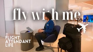 FLY WITH ME VLOG 06 ✈︎ FIRST TRIP AS A HOUSTON BASED FLIGHT ATTENDANT  Flight Attendant Life [upl. by Bolten]