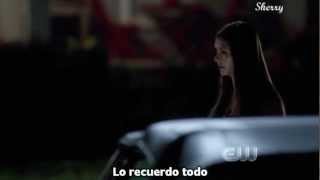 Elena discute con Damon y le dice que recuerda todo4x01sub [upl. by Eirrak]