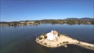 Gouvia Corfu from above [upl. by Einwahs431]