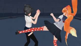 MMD Ayano VS Osana [upl. by Carl764]