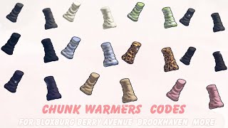 New Chunky Arm Warmer Codes for BERRY AVENUE BLOXBURG For Bloxburg and Berry Avenue [upl. by Enyawal]