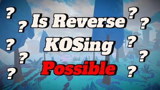 Is Reverse KOSing POSSIBLE   Creatures of Sonaria [upl. by Jarlath]