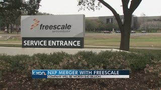 NXP to buy Austinbased Freescale for 118 billion [upl. by Annig]