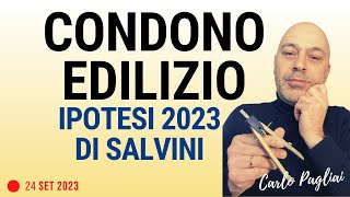 Mini Condono edilizio 2023 riflessioni su ipotesi [upl. by Anaujik417]