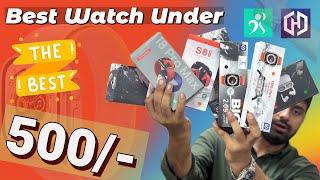 Best smartwatch under 500600 ⚡️⚡️ 500 se 600 me best smartwatch 💥💥 i8 pro max to T800 ultra 🔥🔥 [upl. by Lemrac411]