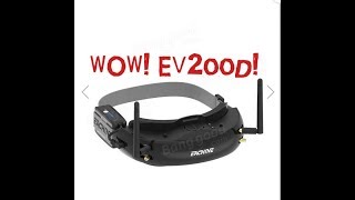 Eachine EV200D Goggles  Preview my thoughts [upl. by Iahk]