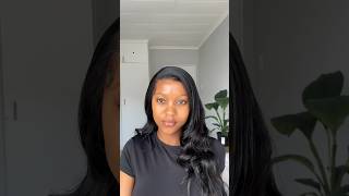 Unsponsored Wig Review Out Now southafricanyoutuber wiginstall aliexpress wigreview [upl. by Lapham]