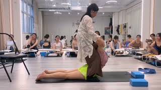 Yoga class retreat for Chinese students in Shanghai city [upl. by Issac]