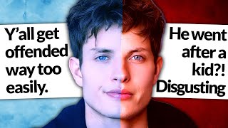 TikTokers alleged “OF insult” to a 6yearold causes chaos Old clips resurface Matt Rife [upl. by Nila]