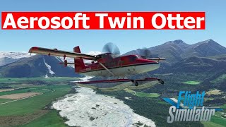 Aerosoft Twin Otter Amphibious First Look  Microsoft Flight Simulator 2020 [upl. by Boggs750]