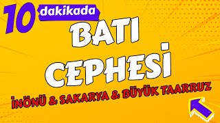 MİLLİ MÜCADELEDE BATI CEPHESİ  İNÖNÜ SAVAŞLARI 🔥 SAKARYA SAVAŞI  BÜYÜK TAARRUZ [upl. by Zorana]