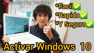 ACTIVAR WINDOWS 10 POR COMANDO  CMD  FACIL RAPIDO Y SEGURO [upl. by Caddric]