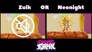 FNF Chaos but Every Turn a Different Cover is Used FNF  Game Neonight vs Zuih [upl. by Hagi]