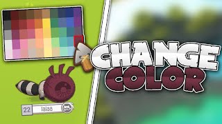 How To CHANGE YOUR ITEMS COLORS on Animal Jam [upl. by Elleiram377]