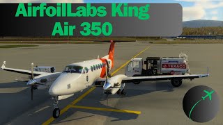 XPlane 12  AirfoilLabs King Air 350 [upl. by Isewk956]