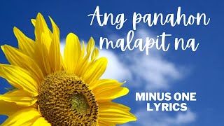 ANG PANAHON MALAPIT NA  MINUS ONE  KARAOKE  JERAMIE SANICO [upl. by Truman159]