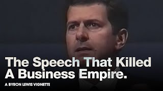 The Speech That Ended A Business Empire  Vignettes [upl. by Attebasile]