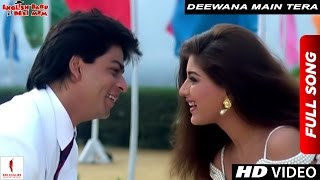 Deewana Main Tera Deewana  Kumar Sanu Alka Yagnik  English Babu Desi Mem  Shah Rukh Khan [upl. by Harriott428]