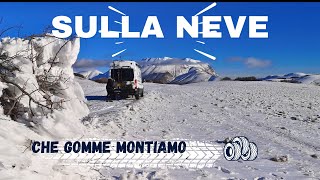 NEVE che GOMME montiamo Camper Van 4x4 [upl. by Notac]