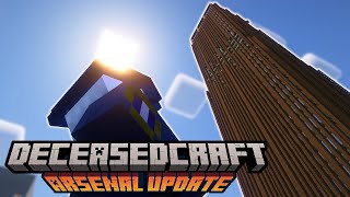 Minecraft DeceasedCraft Ep14 Looting the Mega Tower [upl. by Alekahs716]