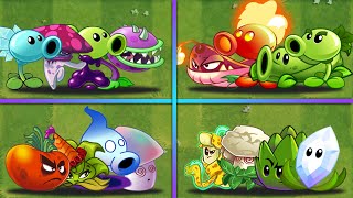 Best 4 Team Super Strong Plants Battlez  Who Will Win  PvZ 2 Team Plants vs Team Plants [upl. by Eicyak377]