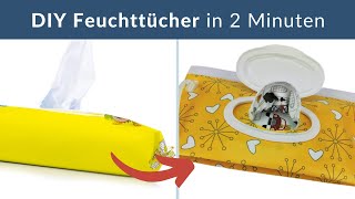 Feuchttücher selber machen So gehts [upl. by Geminius311]