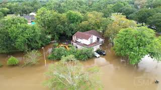 09222020 Pearland TX flooding aerial views [upl. by Standush798]