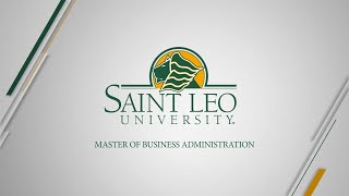 Master of Business Administration  Saint Leo University [upl. by Maddock145]