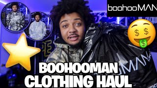 BOOHOOMAN FALL JACKET HAUL  2024 CLOTHING HAUL TRYON  REVIEW 🍂 [upl. by Mossolb]