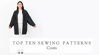 Top 10 Coat Sewing Patterns  The Fold Line [upl. by Allit792]