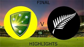 World Cup 2015 Final  Australia V New Zealand highlights  Ashes Cricket Gameplay [upl. by Leviralc506]