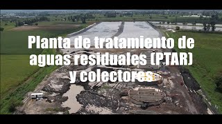 Planta de Tratamiento de Aguas Residuales PTAR en Ixtlán Tangancícuaro Chilchota y Zamora Mich [upl. by Daryle]