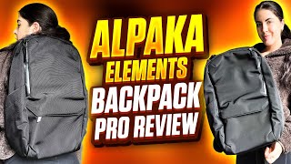 ALPAKA Elements Backpack Pro Review 2024 [upl. by Orola]