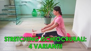 🔴 Stretching Ischiocruraliestensori cosciabicipite femorale [upl. by Oinegue]