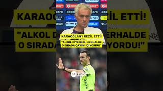 Mourinho VAR hakemi Atilla Karaoğlanı rezil etti quotAlkol diyemem herhalde çayını içiyorduquot [upl. by Abagael]