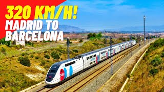 Madrid to Barcelona OUIGO’s Incredible 320kmh train for 9 EURO [upl. by Sherrod]