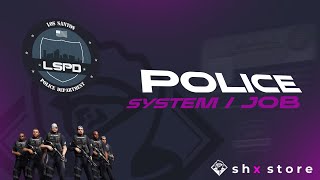 FiveM SHX  Police Job [upl. by Odella574]