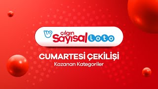 Çılgın Sayısal Loto 6 Nisan 2024 Çekilişi No 42  Kazanan Kategoriler [upl. by Earaj972]