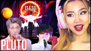 SO MUCH DEPTH 🪐 BTS 13430 PLUTO SONG amp LIVE PERFORMANCE  REACTIONREVIEW [upl. by Odlareg134]