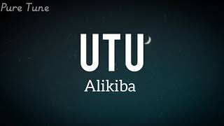 Alikiba  Utu  official lyrics video [upl. by Aryt]