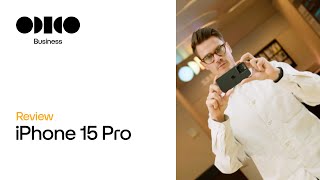 Review iPhone 15 Pro Nu zakelijk verkrijgbaar  Odido Business [upl. by Ayhtnic]