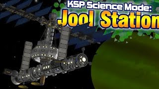 KSP Massive Single Launch JOOL SPACE STATION  Deep Space Relays [upl. by Marianne]