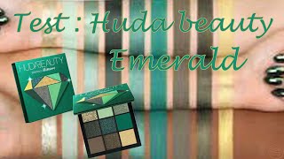 TEST  Emerald Obsession de HUDA BEAUTY [upl. by Miof Mela148]