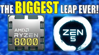 Ryzen 8000 Zen 5 AMDs Largest Performance Jump Since Zen 1 [upl. by Wehttan68]