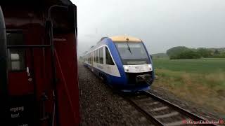 HSB Selketalbahn  Gernrode Harz  Quedlinburg  Gernrode Harz 15052018 [upl. by Heyde258]