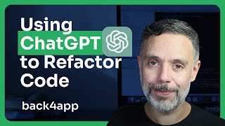 ChatGPT Refactoring Code [upl. by Asilaj]