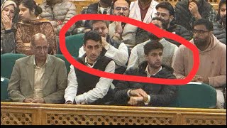 Omar Abdullah’s sons watch JampK assembly proceedings for first time [upl. by Parrish]