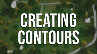 How to Create Contour Lines for a Site Plan  Architecture Site Plan Photoshop Course  Lesson 3 [upl. by Tessie]